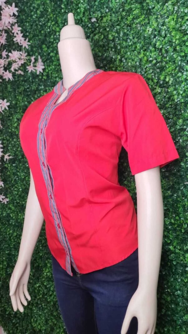 blusa manga corta creaher uniformes