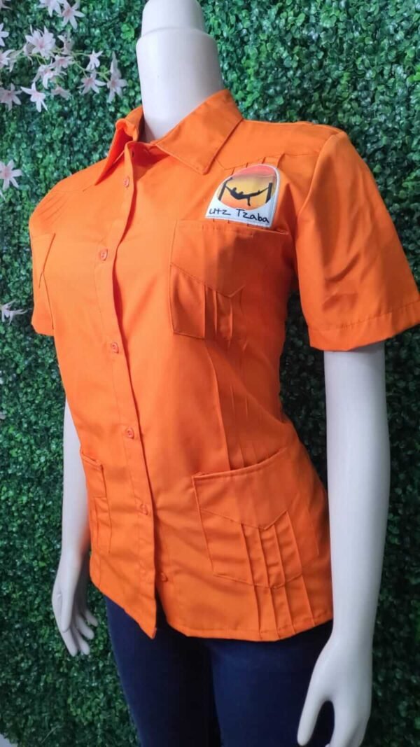 blusa manga corta creaher uniformes